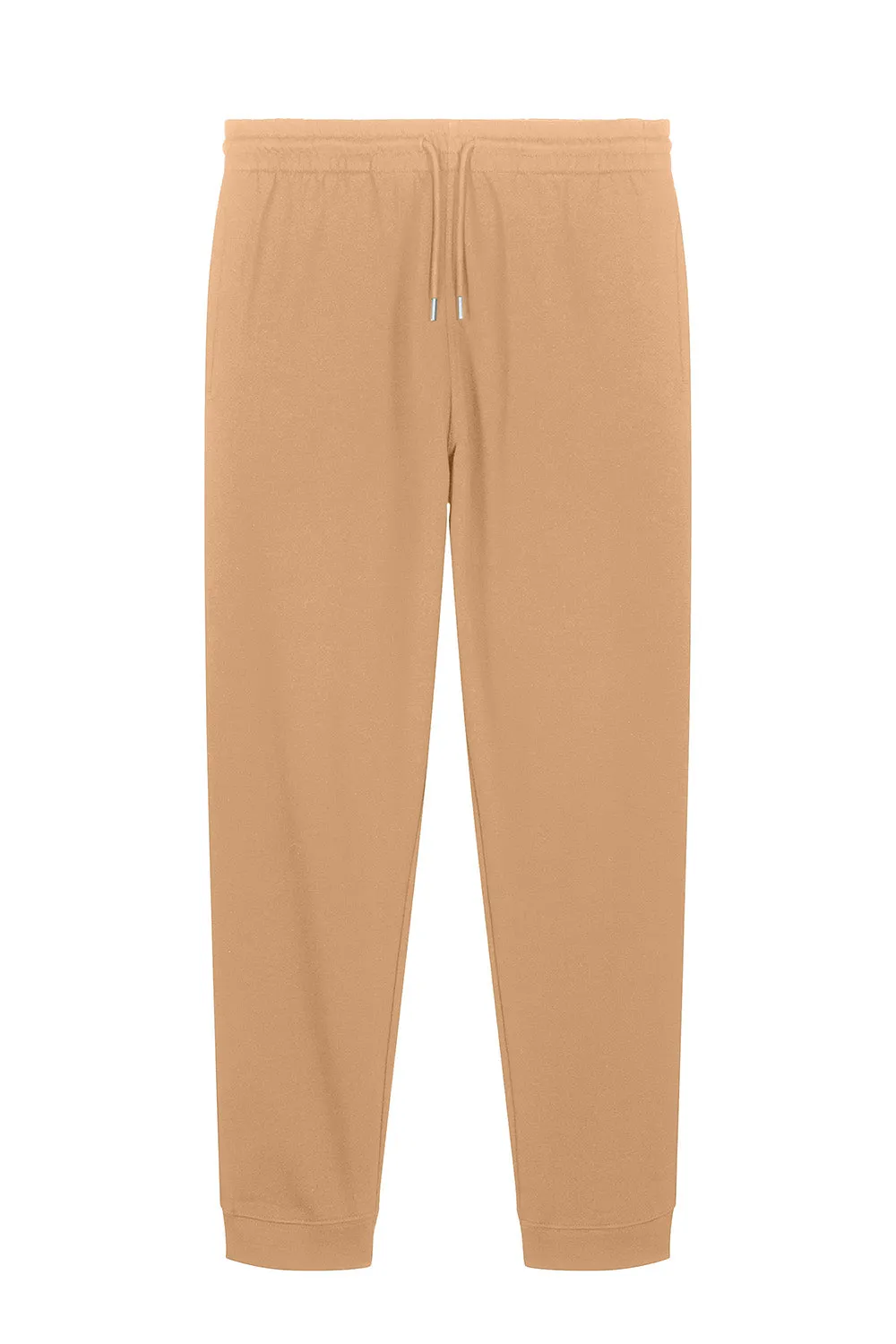 Stanley/Stella Mens Flyer Jogger Sweatpants w/ Pockets - Latte Brown