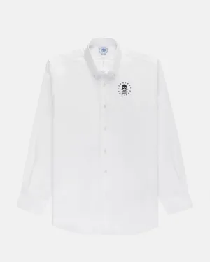 STOICS SOCIETY OXFORD SPORT SHIRT - WHITE