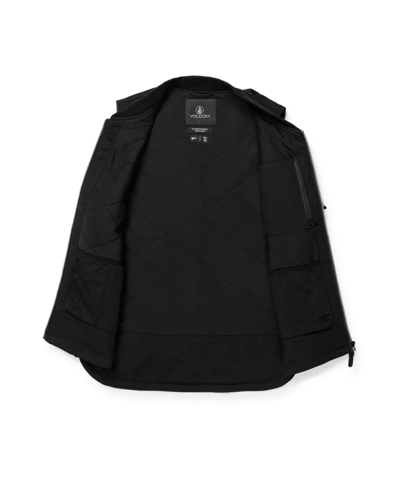 Stone Castine Gilet in Black