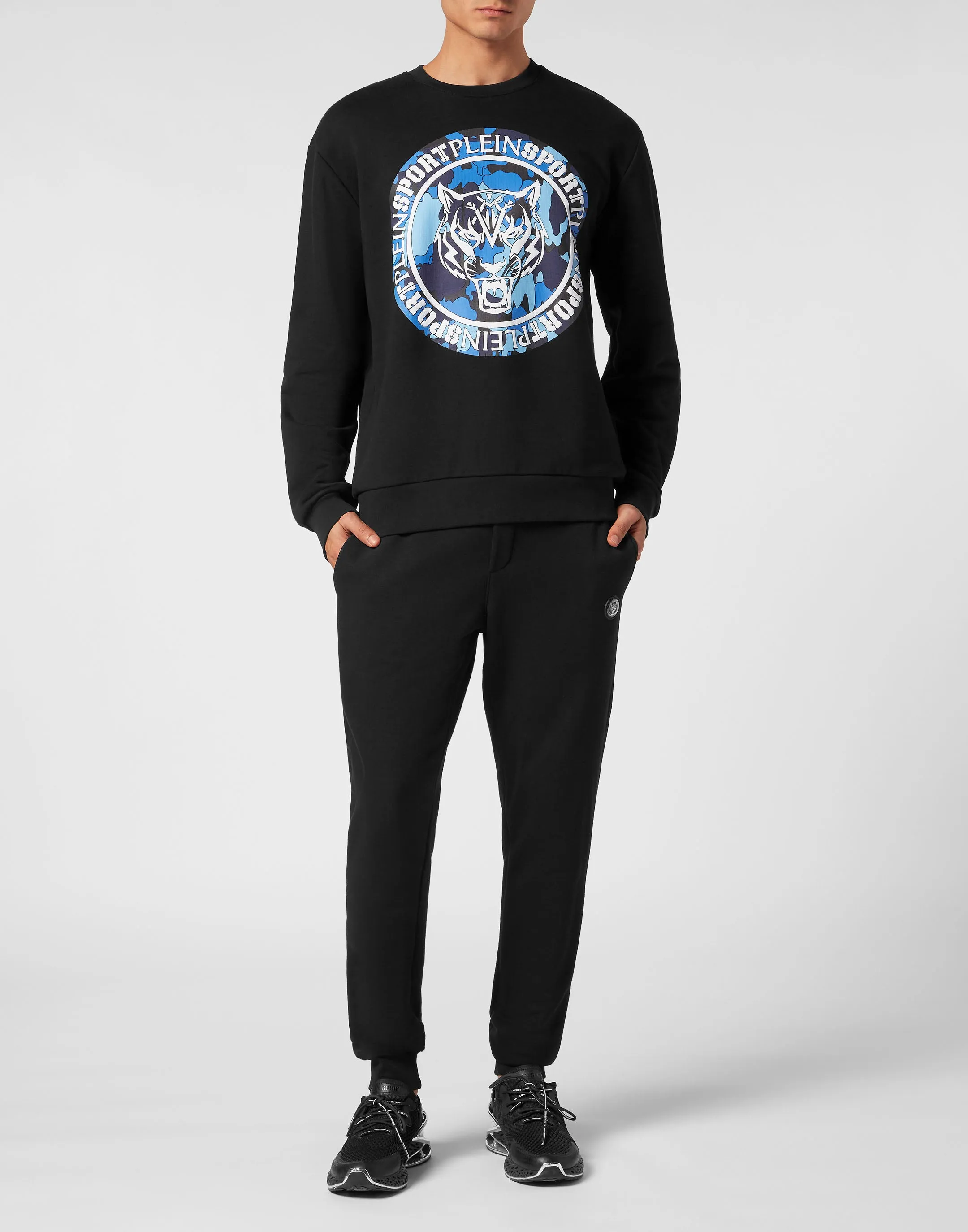 Sweatshirt LS Carbon Tiger