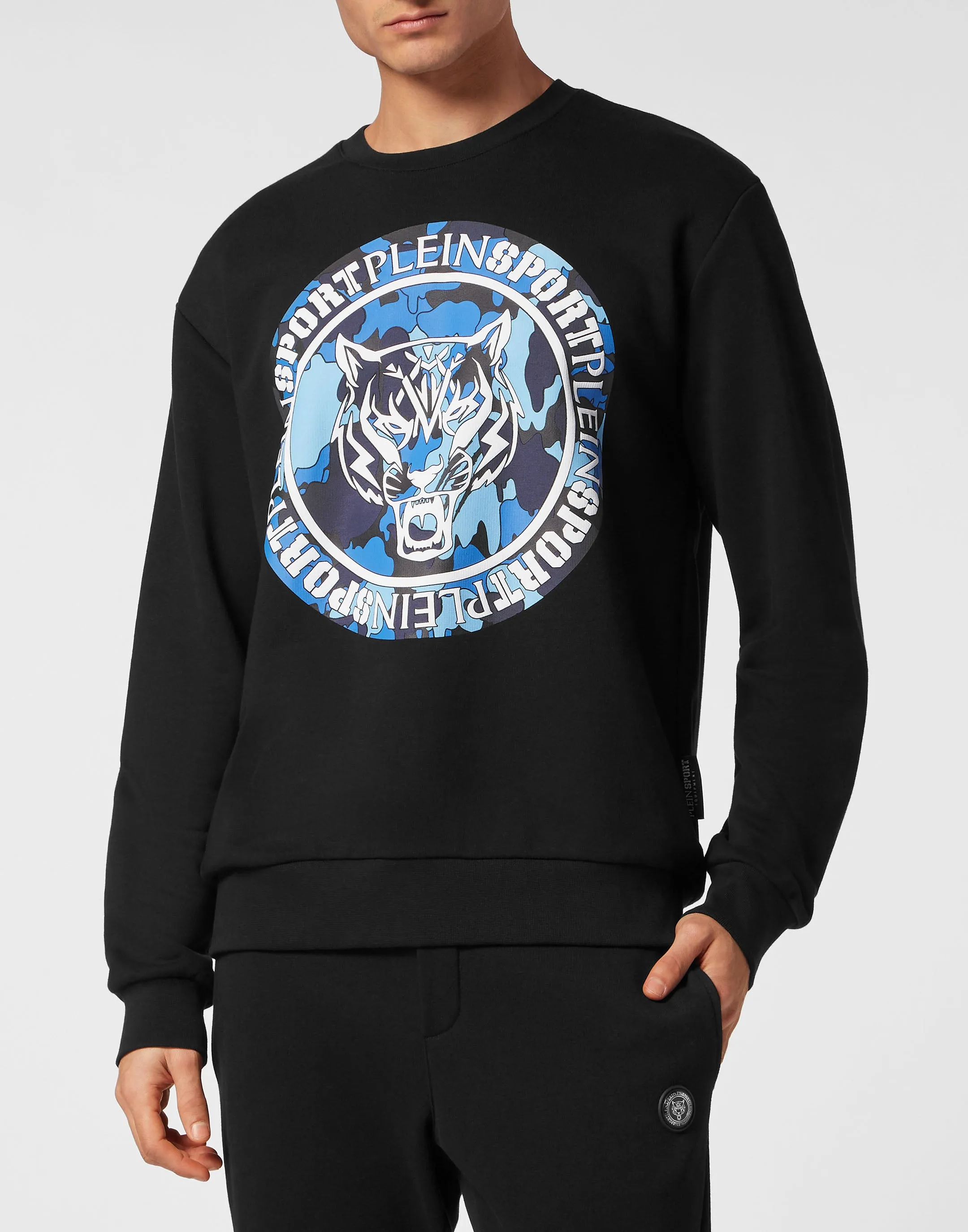 Sweatshirt LS Carbon Tiger