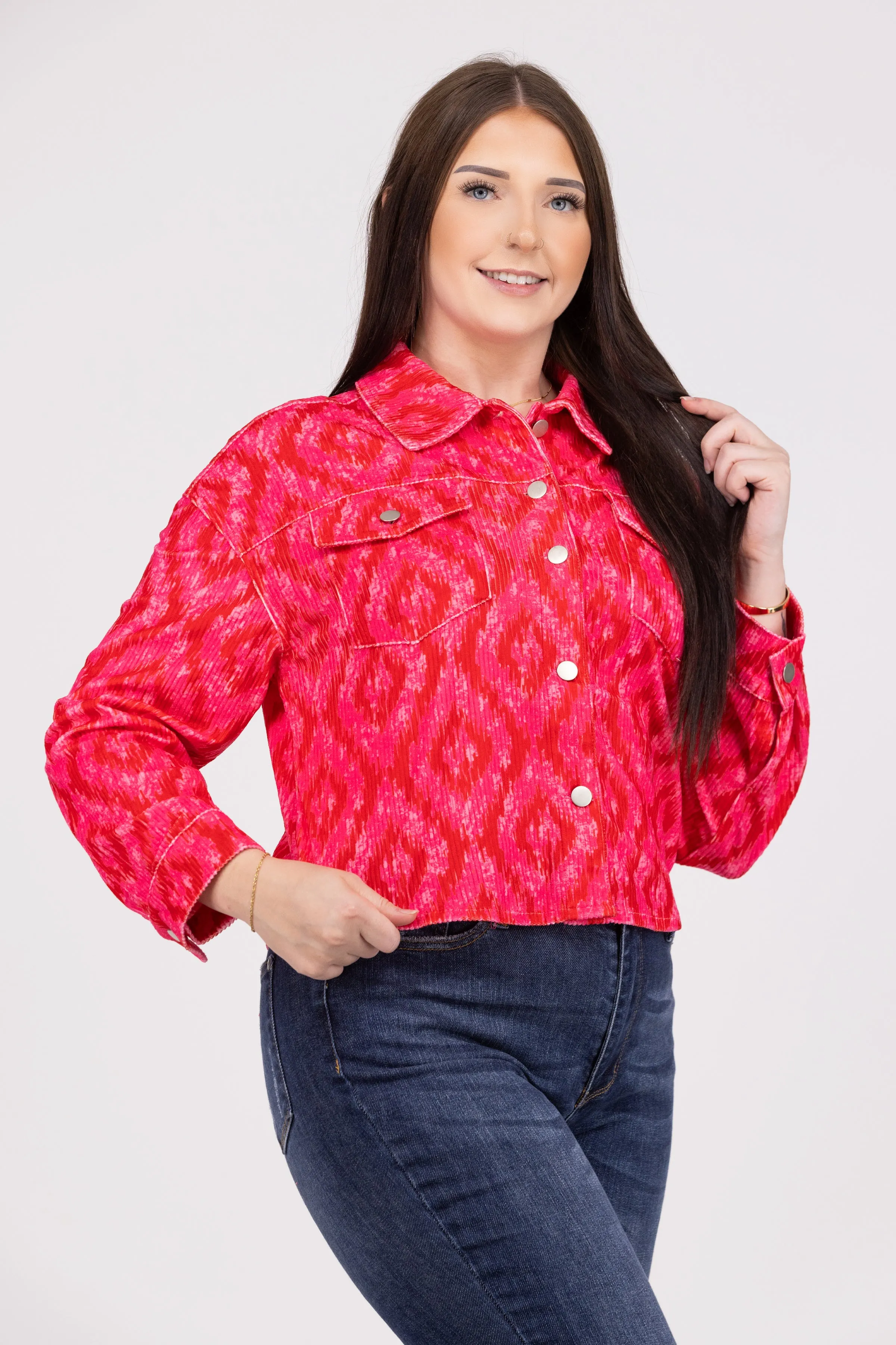 Tell Me About It Women's Corduroy Jacket *Final Sale*