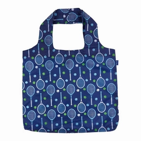 Tennis Navy blu Reusable Shopping Bag-Machine washable