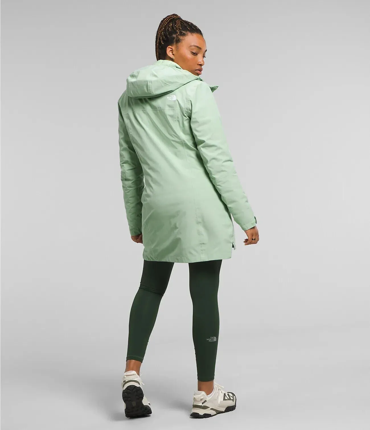 The North Face ThermoBall Eco NF0A5GBNI0G Triclimate Parka Women's Green SGN739