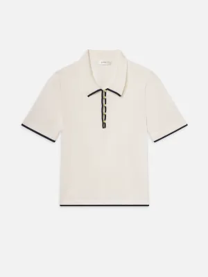 The Sport Polo -- Cream Multi