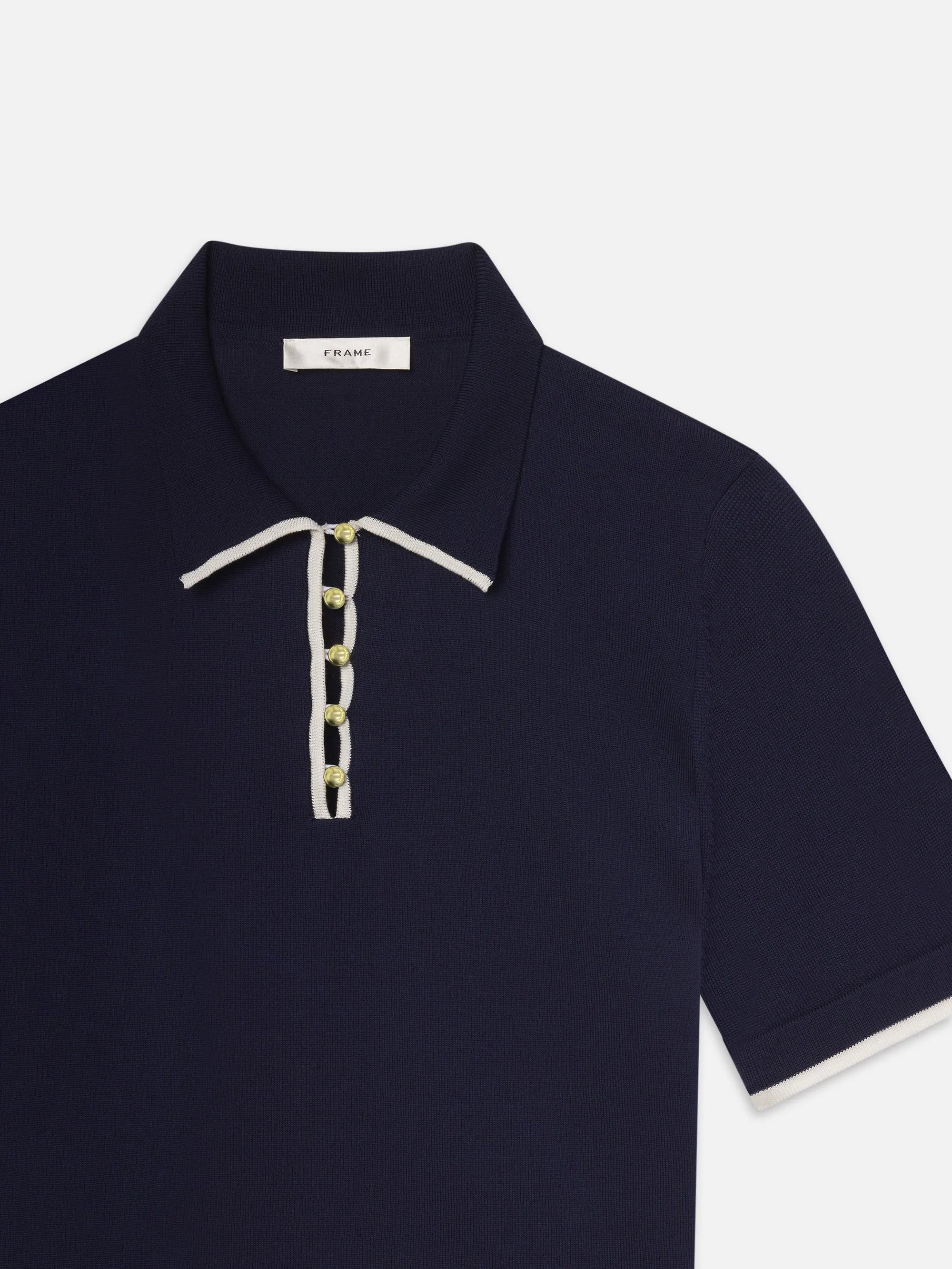 The Sport Polo -- Navy Multi