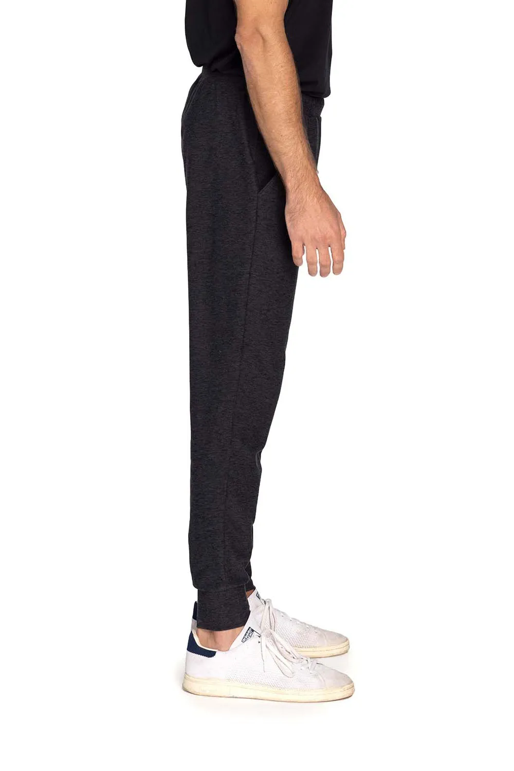 Threadfast Apparel Mens Impact jogger Pants w/ Pockets - Heather Black