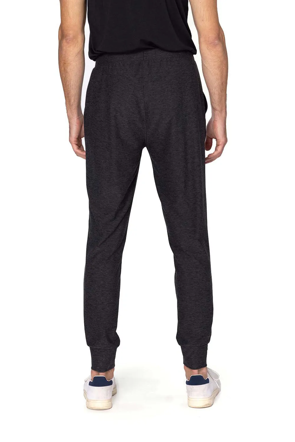Threadfast Apparel Mens Impact jogger Pants w/ Pockets - Heather Black