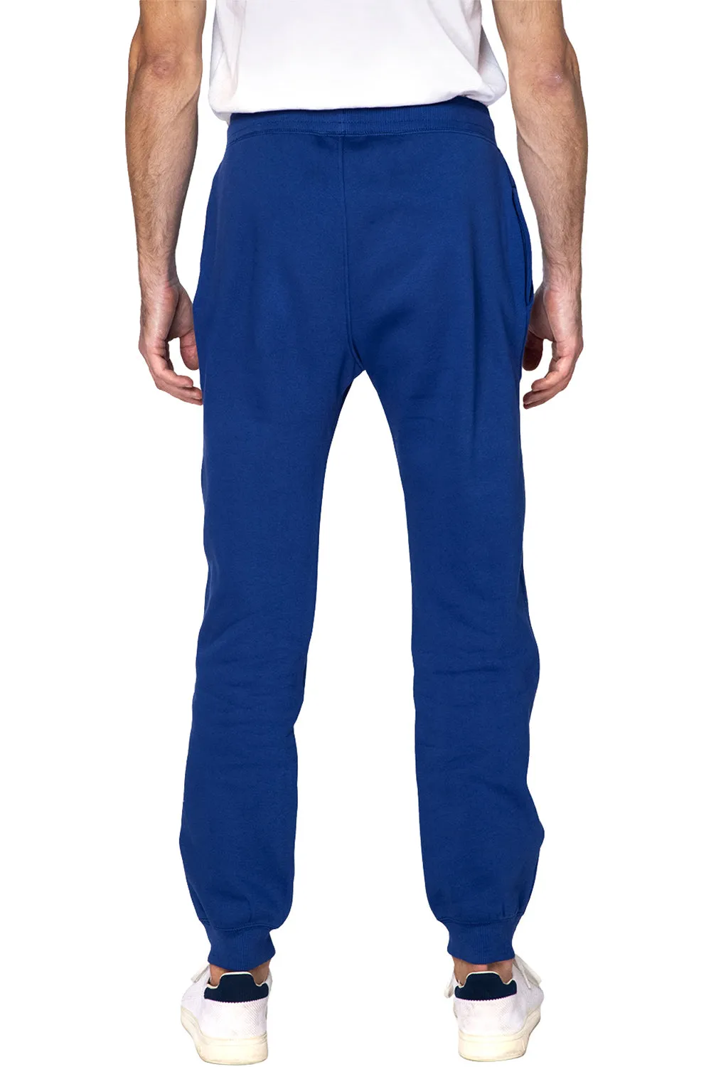 Threadfast Apparel Mens Ultimate Fleece Sweatpants w/ Pockets - Navy Blue