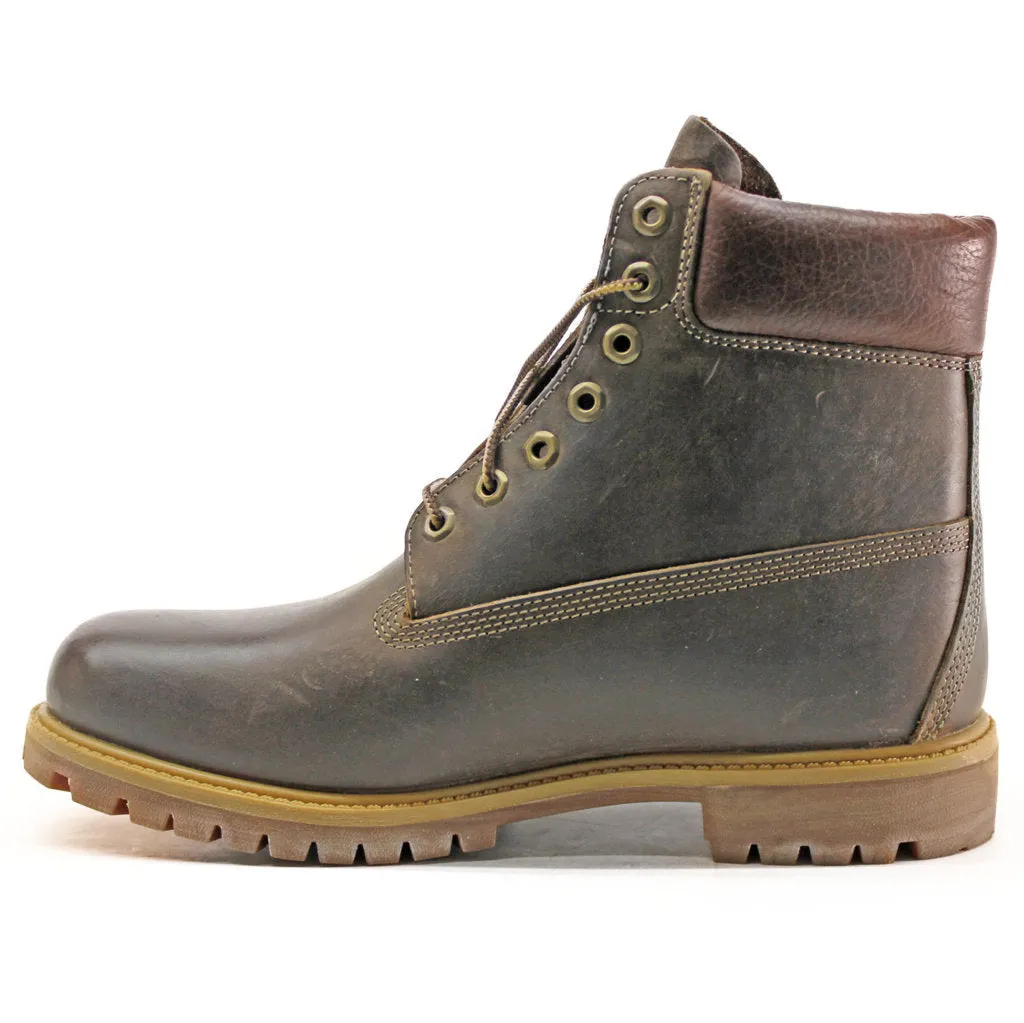 Timberland Premium 6 Inch Leather Men's Ankle Boots