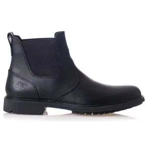 Timberland Stormbucks Leather Textile Men's Ankle Chelsea Boots