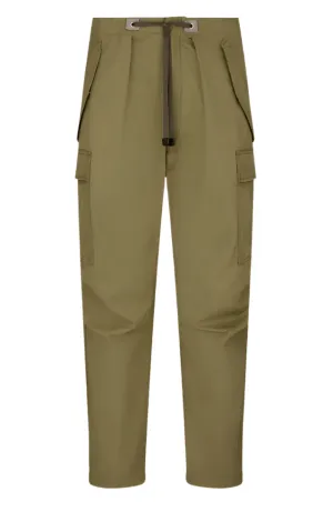 Tom Ford Mens Twill Cargo Sport Pants in Green