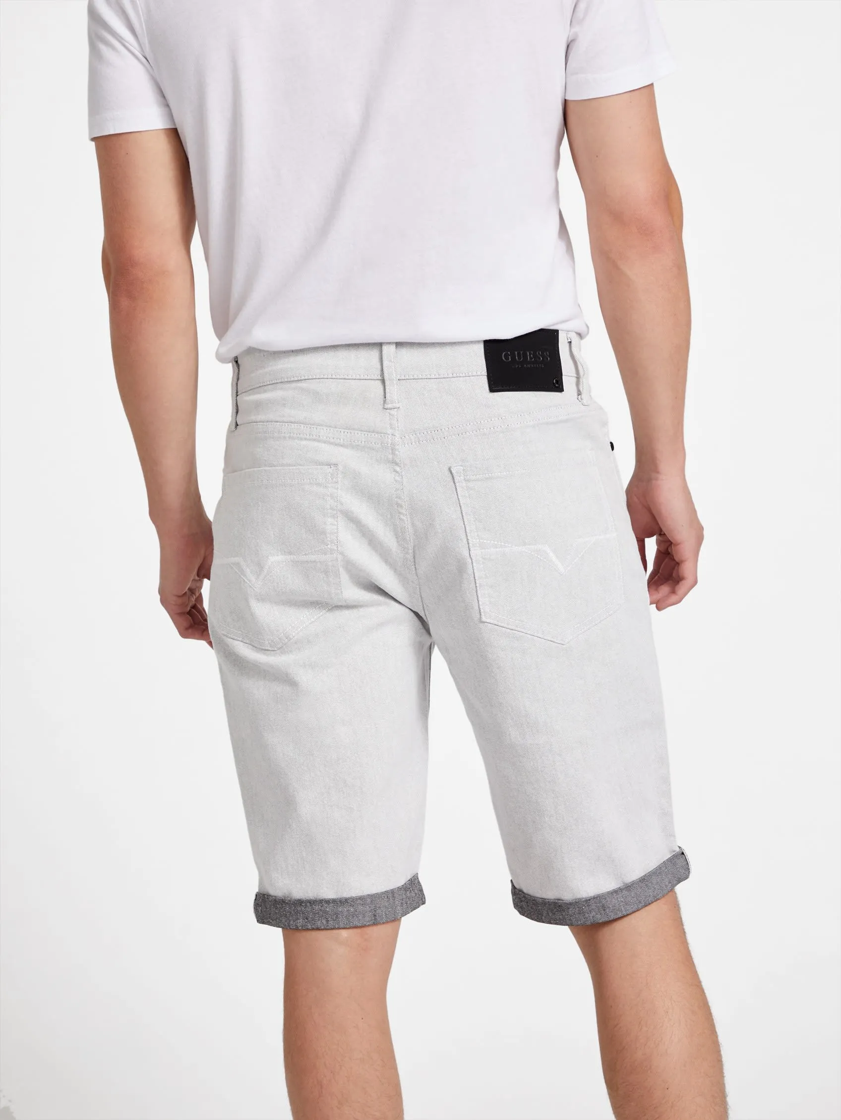 Trent Rolled Denim Shorts
