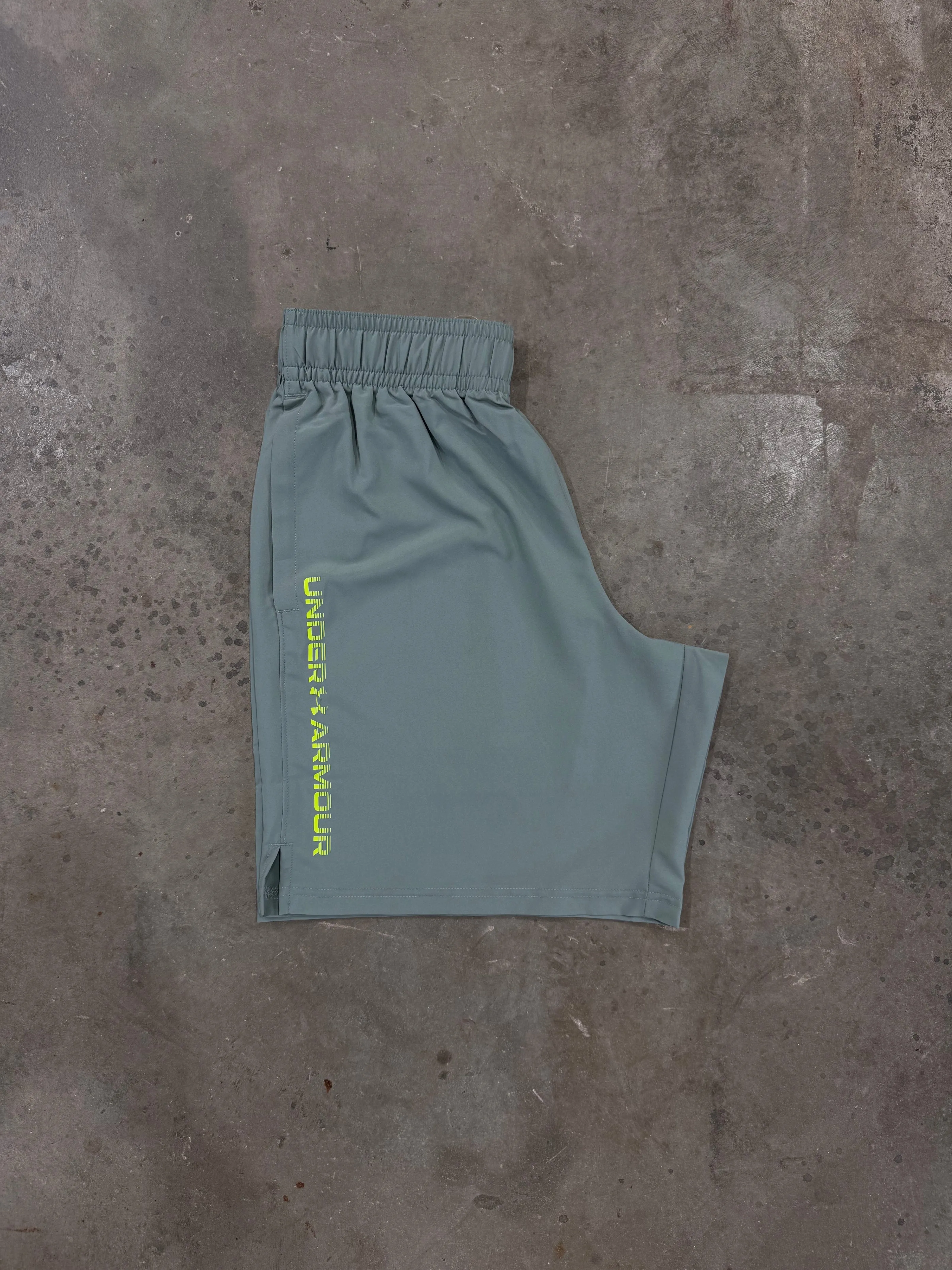 Under Armour WordMark Shorts - Silicia Green/Morph Green