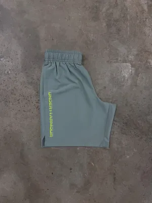 Under Armour WordMark Shorts - Silicia Green/Morph Green