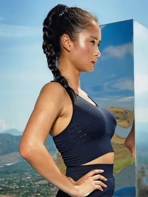 Vegan Women's Crop Top 'Reveal' Sports Bra | Multiple Colours