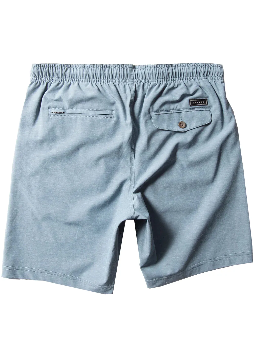 Vissla Hemp No See Em's ECO Elastic Shorts  18.5" - Dusk Blue