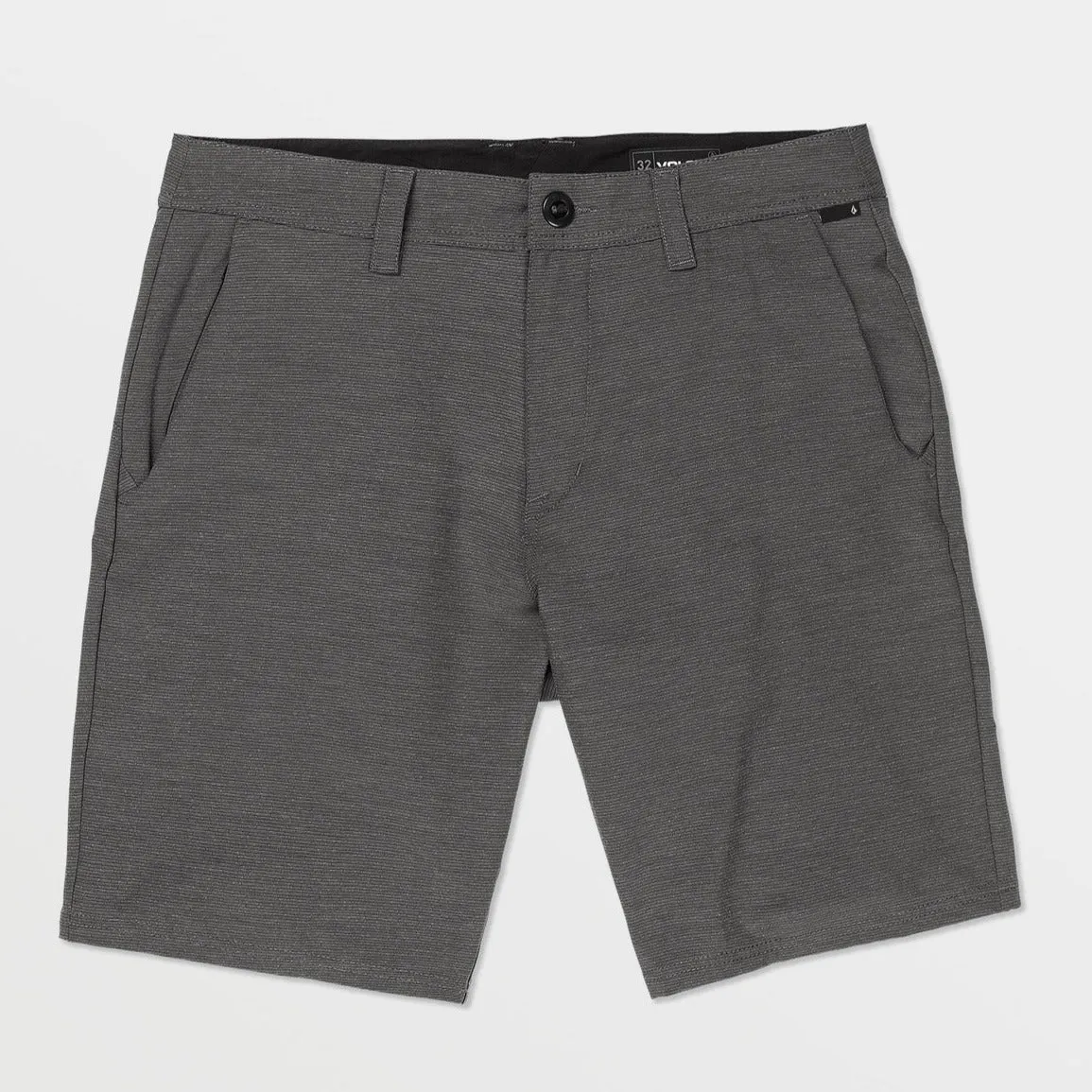Volcom Frickin Slub Cross Shred 20" Hybrid Shorts - Black
