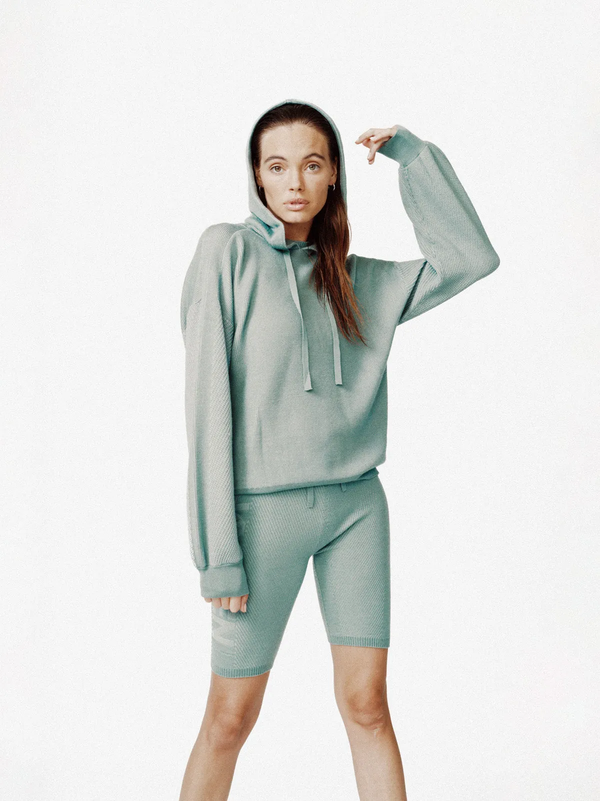 W Icon Hoodie - Sage