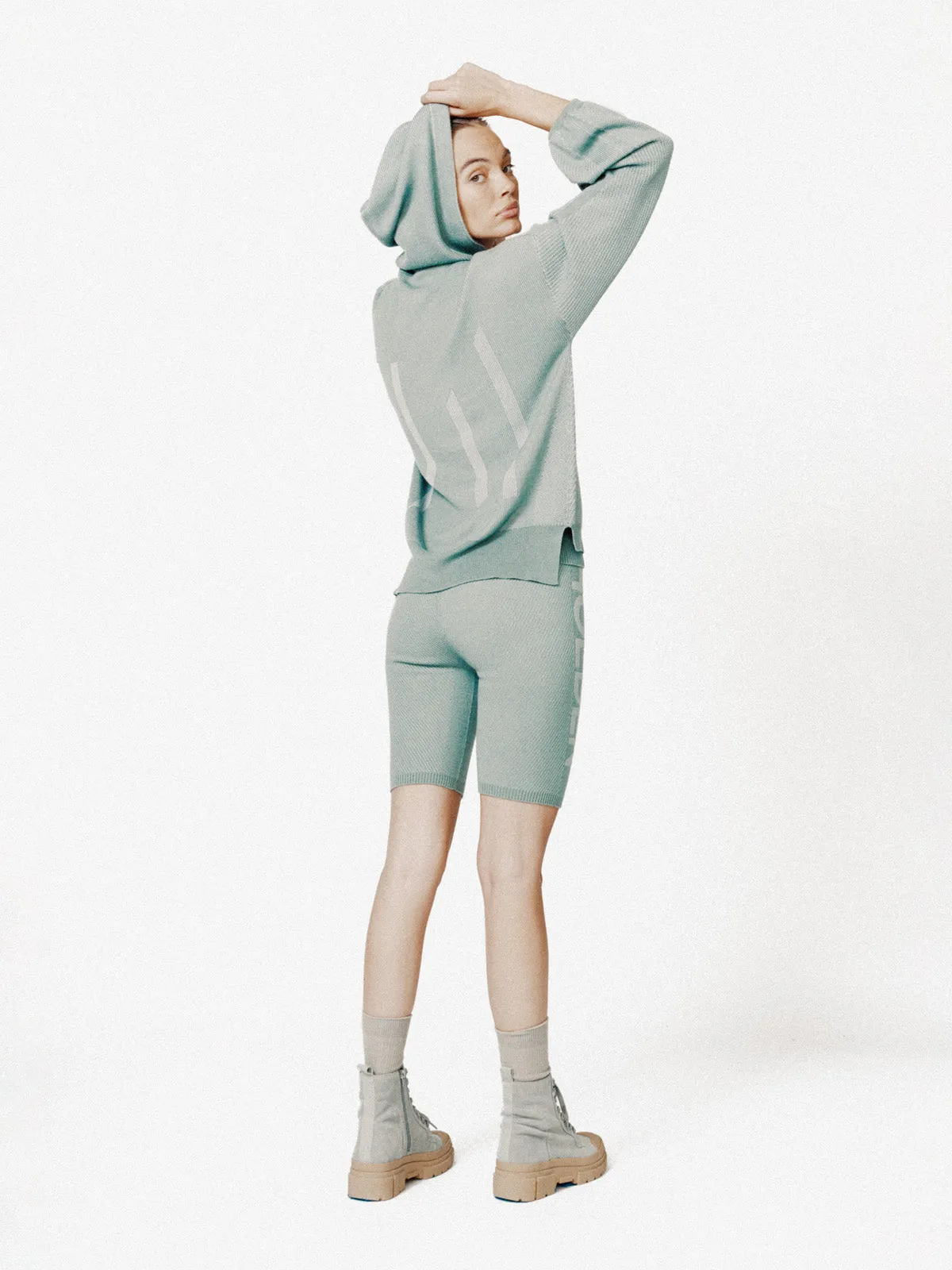 W Icon Hoodie - Sage