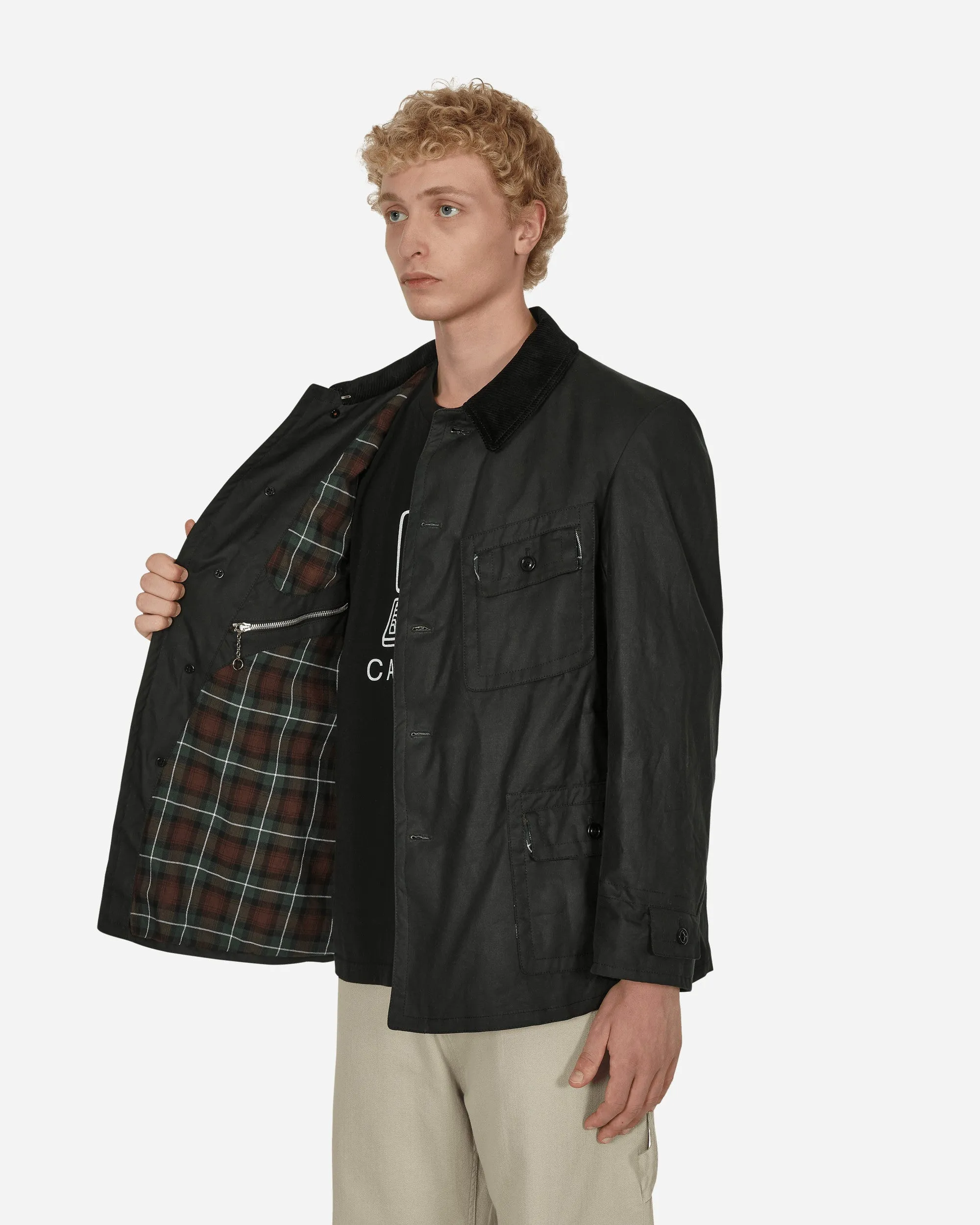 Waxed Cotton Jacket Green