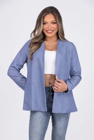 Well Suited Women's Collarless Jacket
