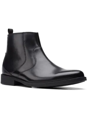 Whiddon Zip Mens Leather Waterproof Ankle Boots