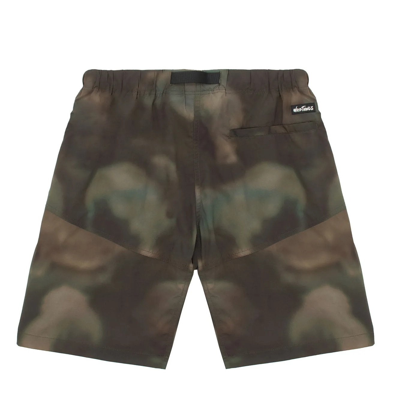 Wild Things Camp Shorts Nature Mosaic Olive