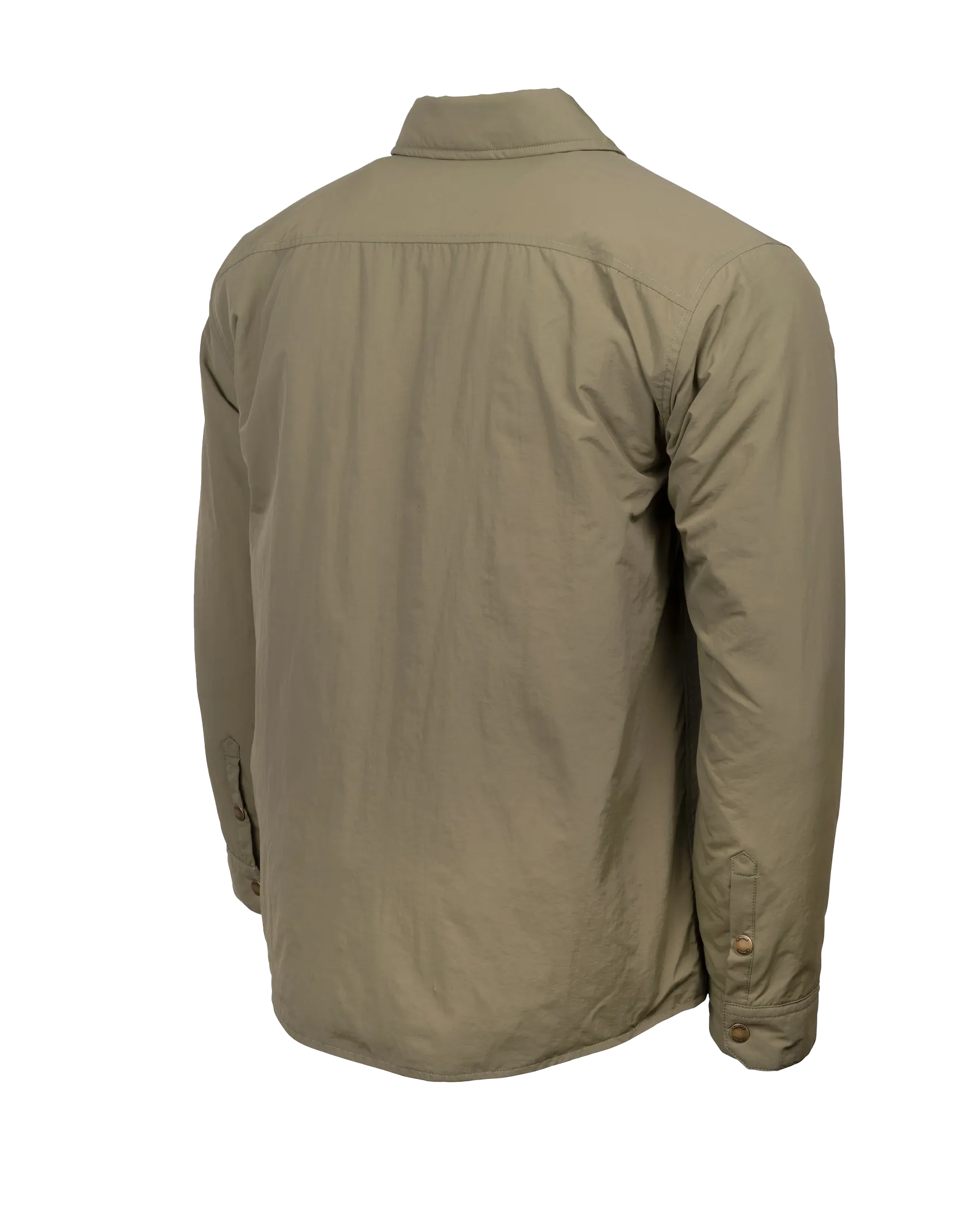 Wind Pro Utility Overshirt Jacket in Burnt Olive