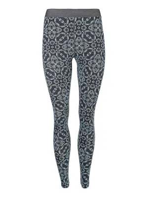 Women's AllOver Print Slim Legging,Dark Grey