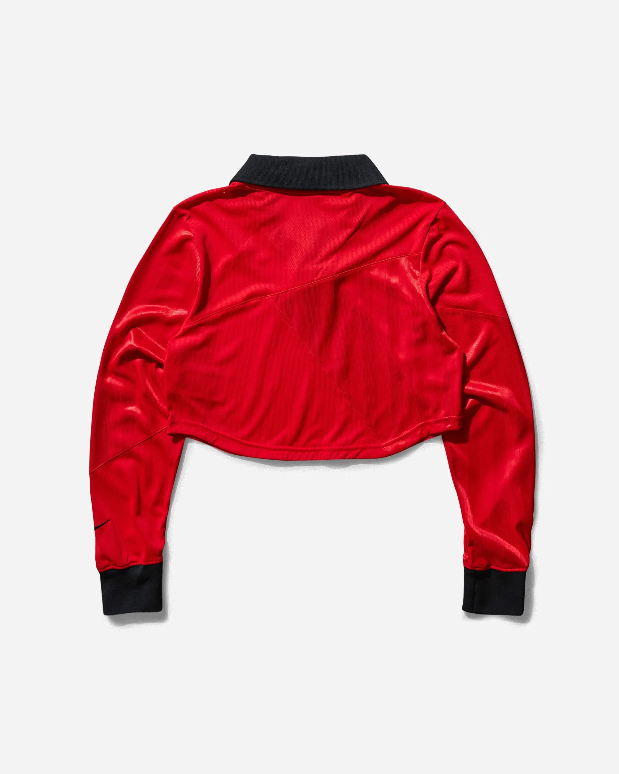 Women's Cropped Longsleeve Jersey University Red