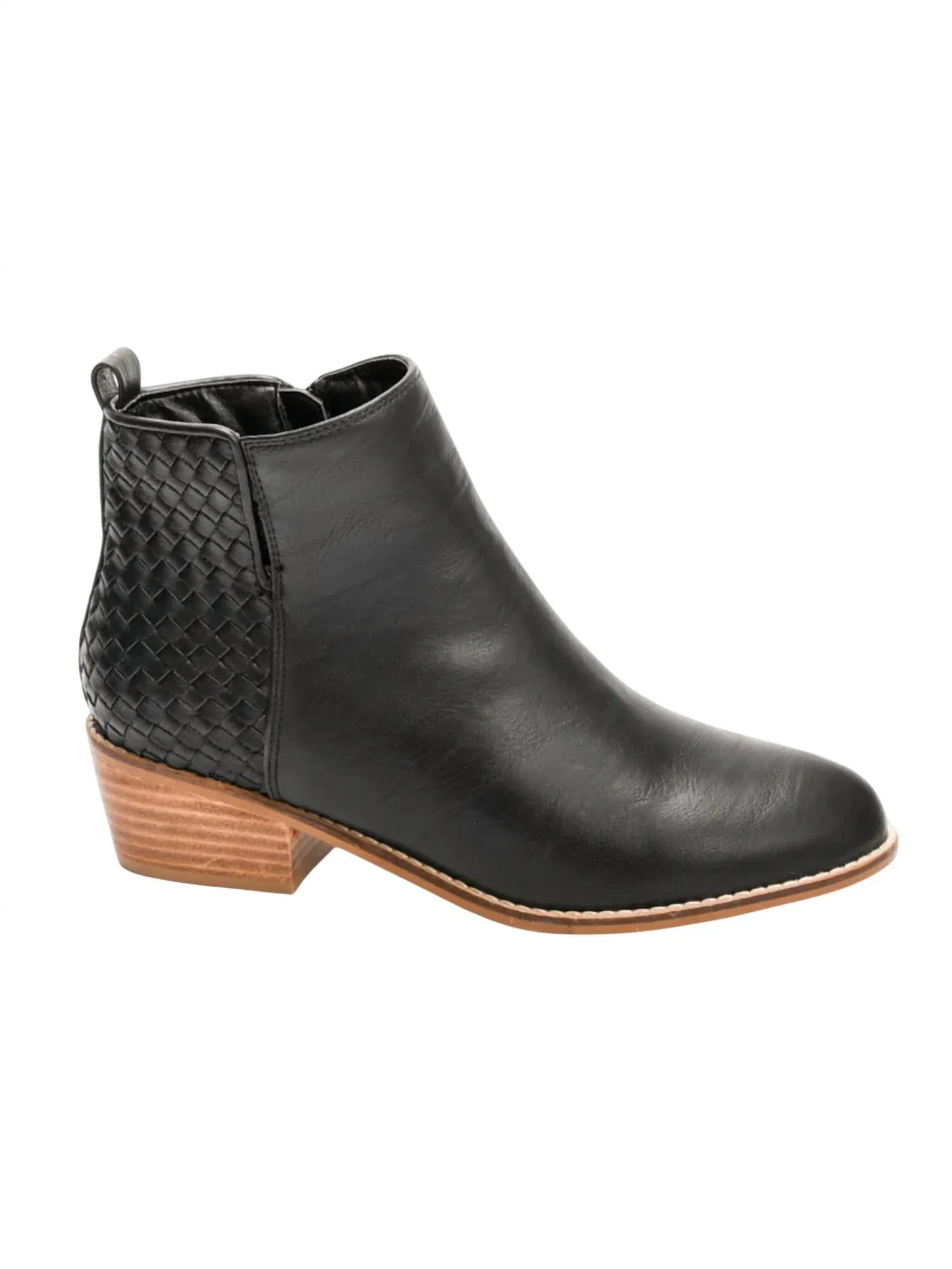 Women's Half N Half Black Boots