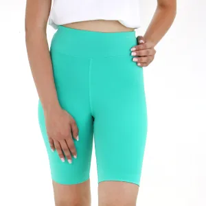 Women's High Waist Sport Short,Green