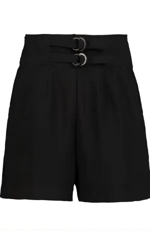 Women's Kimberly High Waist Short In Black