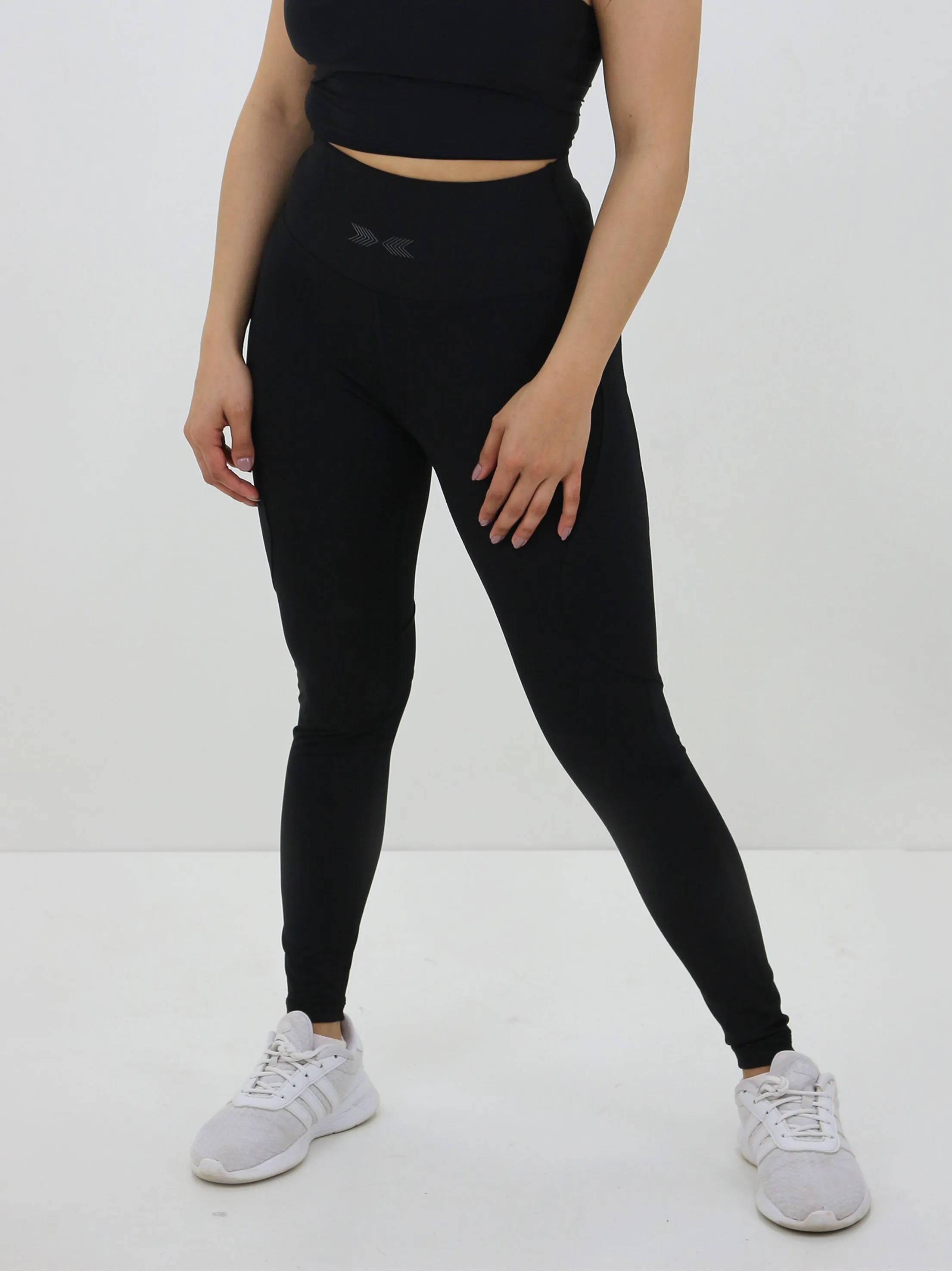 Women's Mesh Legs Legging,Black