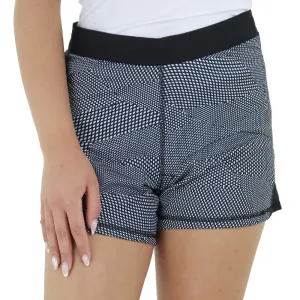 Women's Printed Sport Short,Black