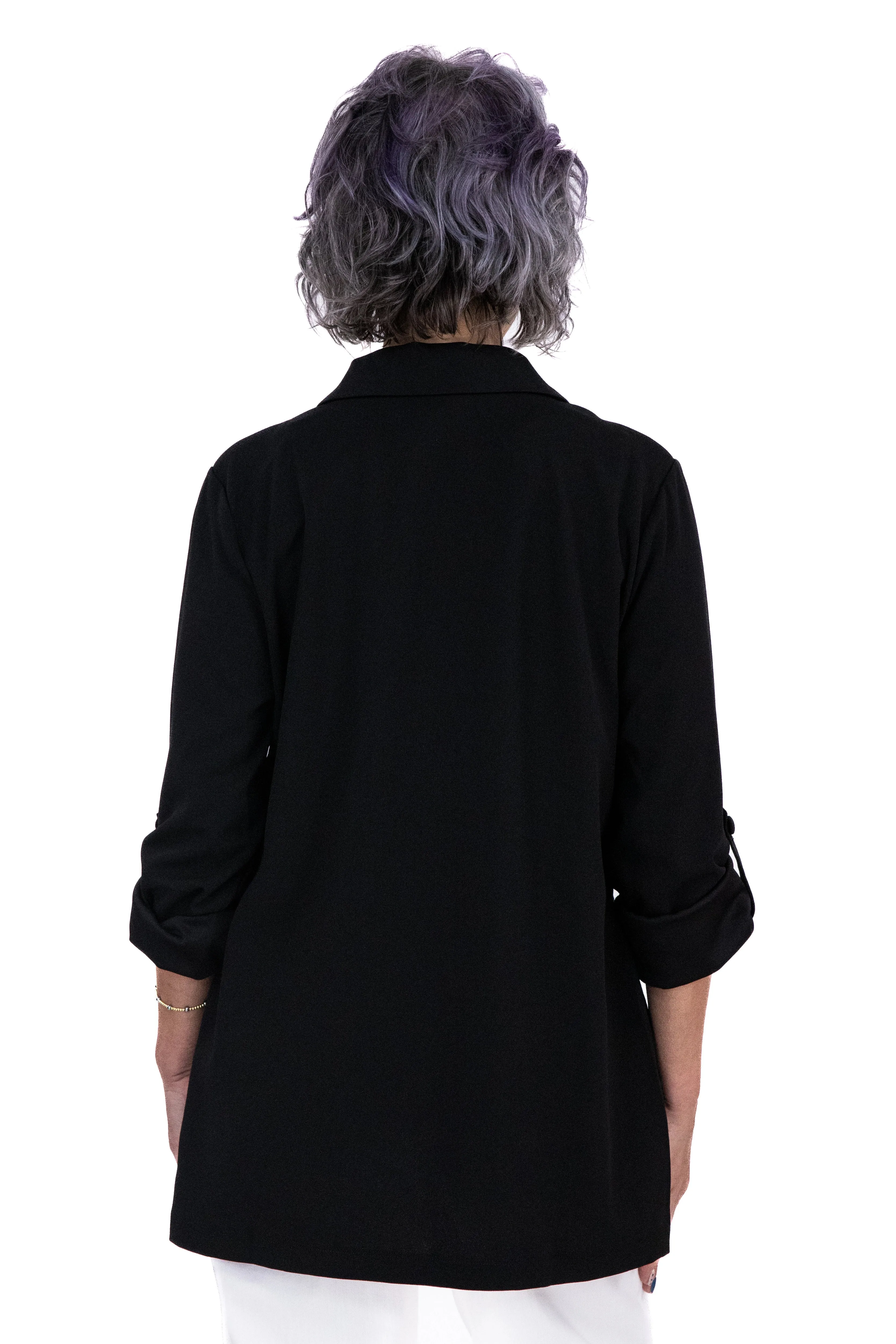 Women's Relaxed Open Front Blazer