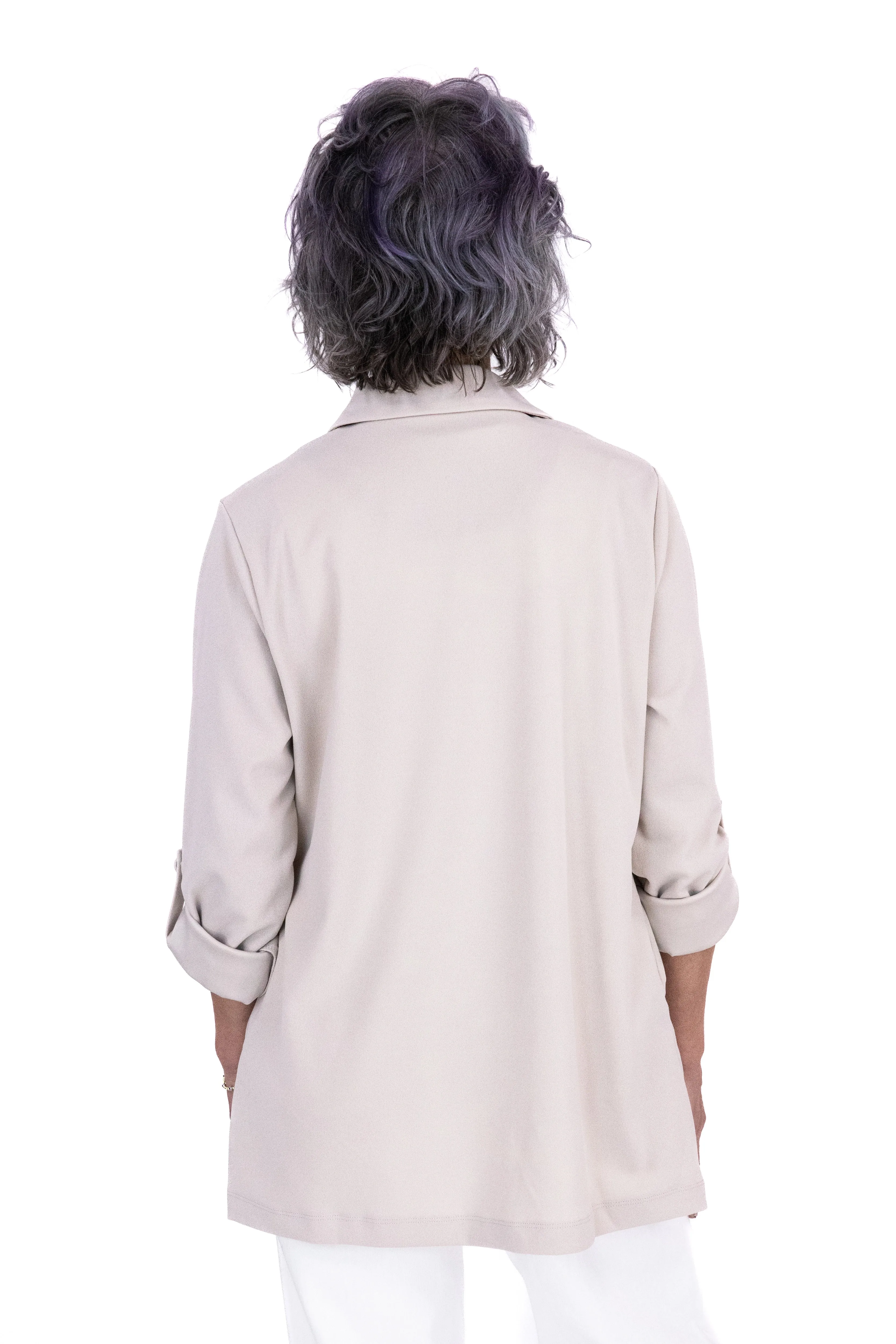 Women's Relaxed Open Front Blazer
