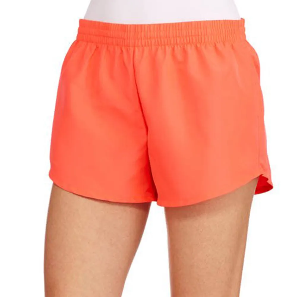 Women's Sattin Sport Short,Coral