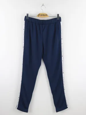 Women's Striped In The Side Sport Pant,Navy