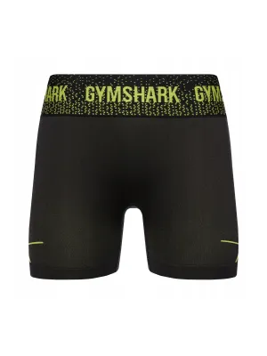 Women's Textured Sports Short,Black