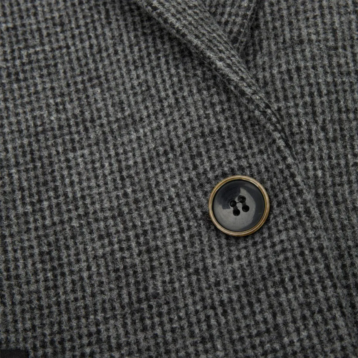 Womens Tweed 1920s Herringbone Grey Blazer