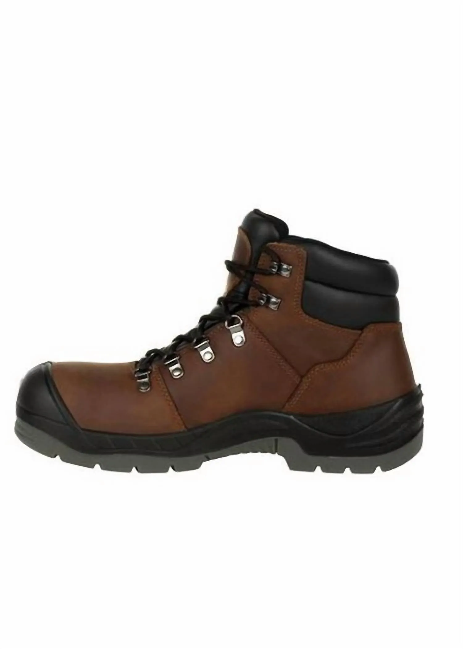 Worksmart Women's Composite Toe Waterproof Work Boot - Wide Width In Brown